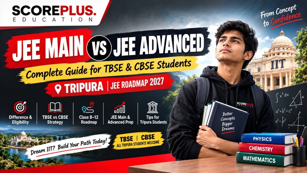 JEE Main vs JEE Advanced 2027: Complete Guide for TBSE & CBSE Students in Tripura